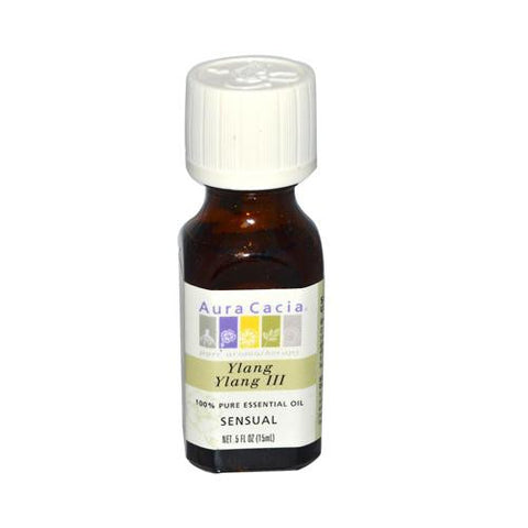 Aura Cacia Pure Essential Oil Ylang Ylang - 0.5 Fl Oz