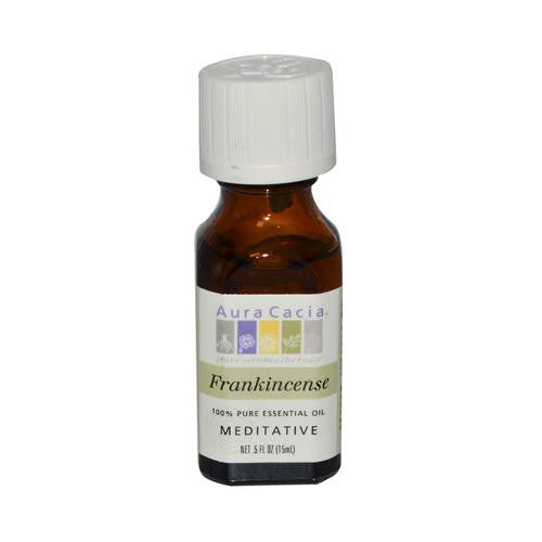 Aura Cacia Pure Essential Oil Frankincense - 0.5 Fl Oz