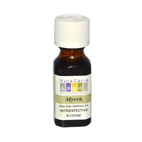 Aura Cacia Pure Essential Oil Myrrh - 0.5 Fl Oz