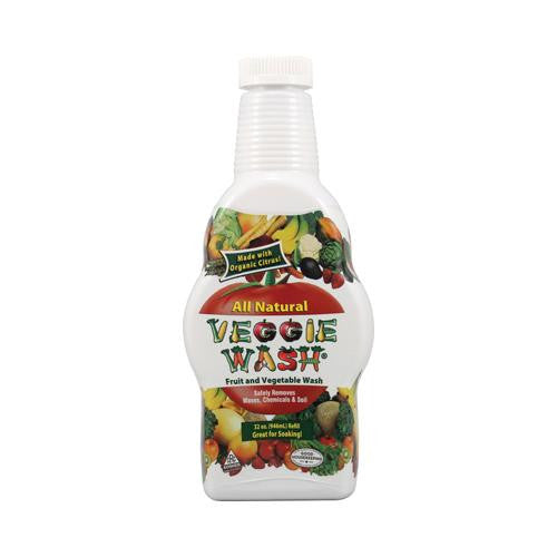 Citrus Magic All Natural Fruit And Vegetable Wash- Soaker Bottle - 32 Fl Oz