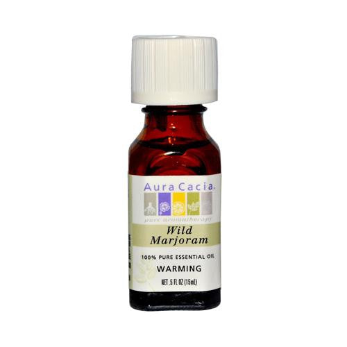 Aura Cacia Pure Essential Oil Wild Marjoram - 0.5 Fl Oz