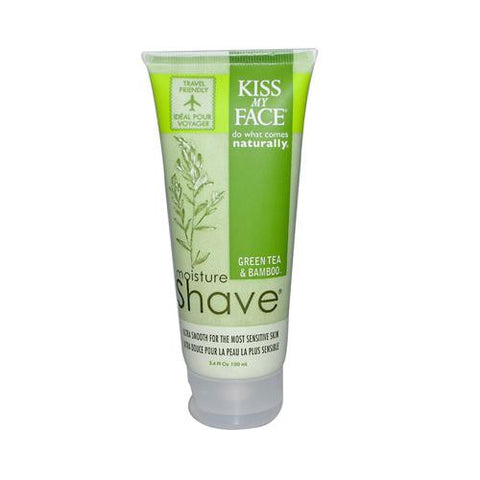 Kiss My Face Moisture Shave Green Tea And Bamboo - 3.4 Fl Oz