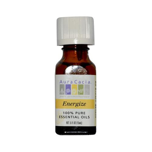 Aura Cacia Pure Essential Oil Energize - 0.5 Fl Oz