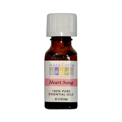 Aura Cacia Pure Essential Oil Heart Song - 0.5 Fl Oz