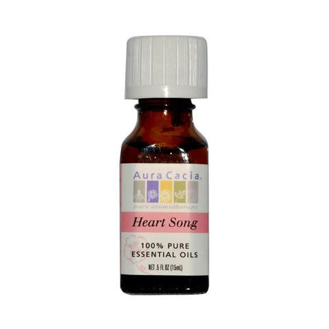 Aura Cacia Pure Essential Oil Heart Song - 0.5 Fl Oz