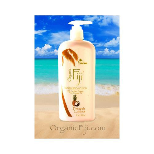 Organic Fiji Nourishing Lotion Pineapple Coconut - 12 Fl Oz