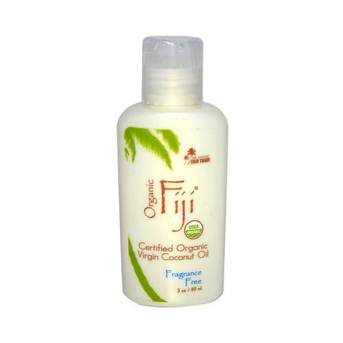 Organic Fiji Virgin Coconut Oil Fragrance Free - 3 Oz