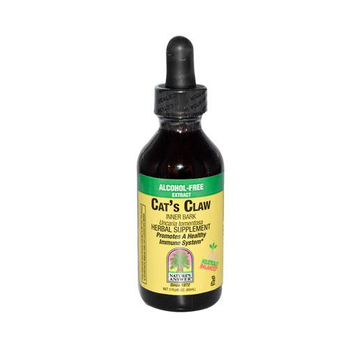 Nature's Answer Cat's Claw Inner Bark Alcohol Free - 2 Fl Oz