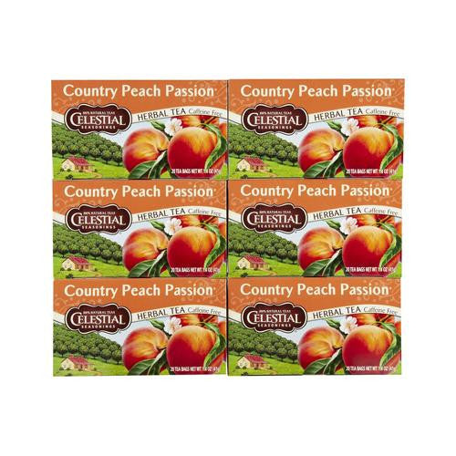 Celestial Seasonings Herbal Tea - Country P Passion - Caffeine Free - 20 Bags