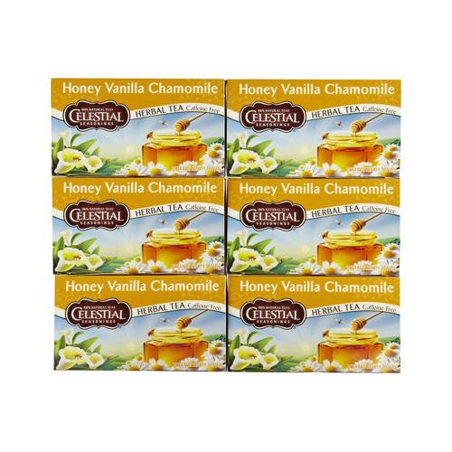 Celestial Seasonings Herbal Tea - Caffeine Free - Honey Vanilla Chamomile - 20 Bags