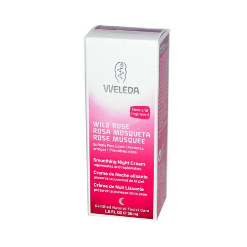 Weleda Smoothing Night Cream Wild Rose - 1 Fl Oz