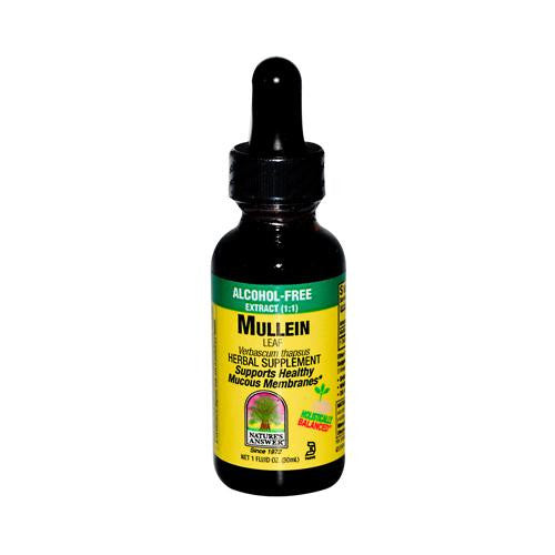 Nature's Answer Mullein Leaf Alcohol Free - 1 Fl Oz