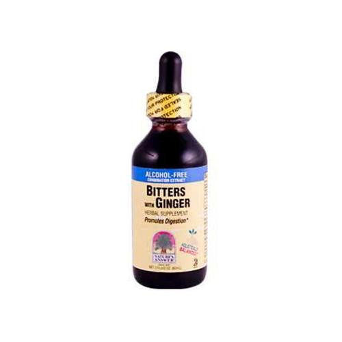 Nature's Answer Bitters With Ginger Alcohol Free - 2 Fl Oz