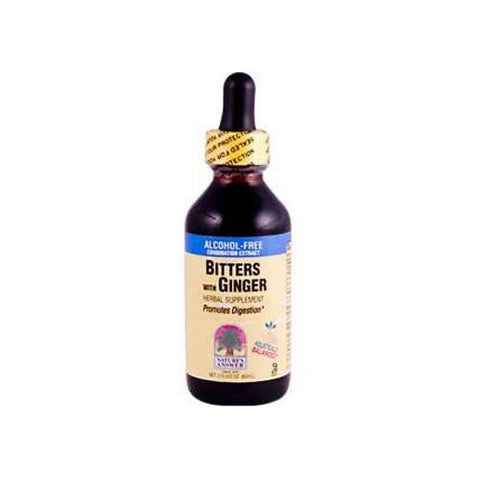 Nature's Answer Bitters With Ginger Alcohol Free - 2 Fl Oz