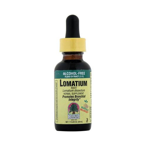 Nature's Answer Lomatium Root Alcohol Free - 1 Fl Oz