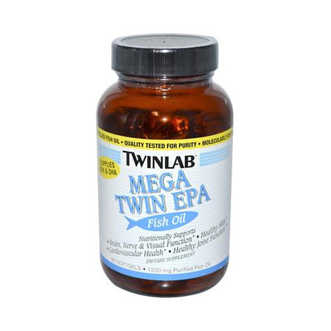 Twinlab Mega Twin Epa Fish Oil - 60 Softgels