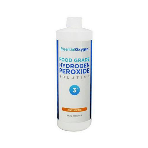 Essential Oxygen Hydrogen Peroxide 3% - Food Grade Spray - 16 Oz