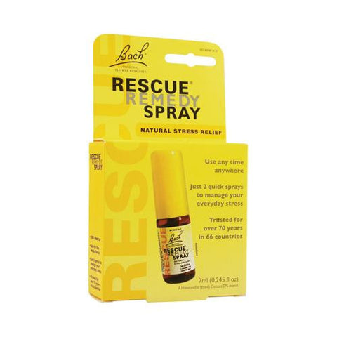 Bach Flower Remedies Rescue Remedy Spray - 0.245 Fl Oz