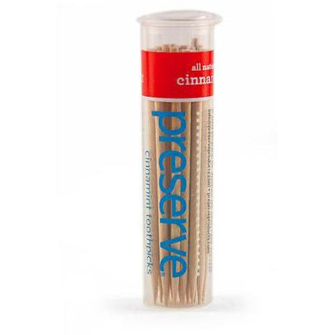 Preserve Flavored Toothpicks Cinnamint - 35 Pieces