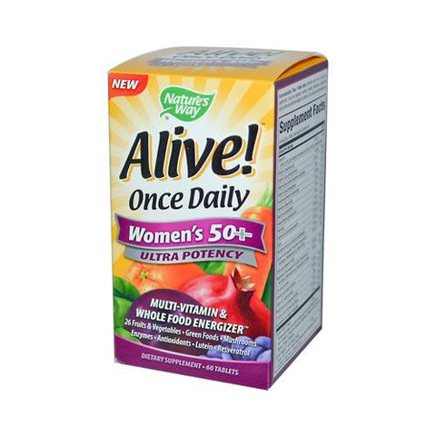 Nature's Way Alive Once Daily Women's 50 Plus - 60 Tablets