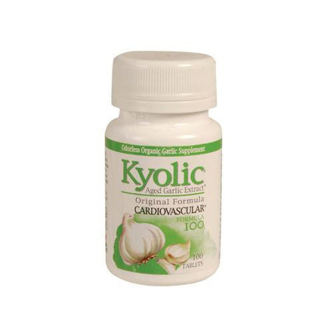 Kyolic Aged Garlic Extract Cardiovascular Formula 100 - 100 Tablets