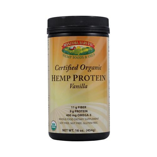 Manitoba Harvest Organic Hemp Protein Vanilla - 16 Oz