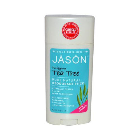 Jason Deodorant Stick Tea Tree - 2.5 Oz