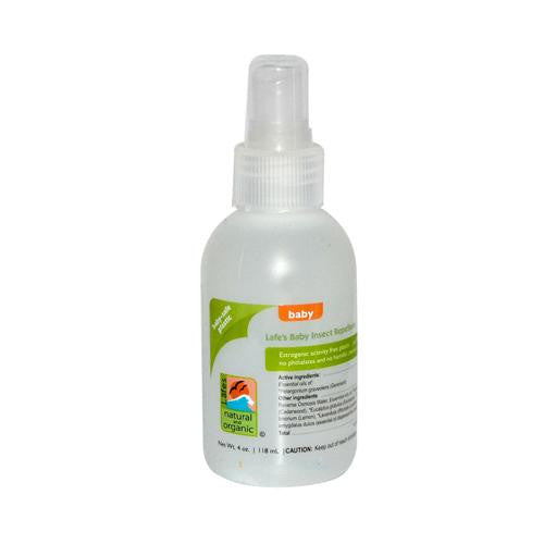 Lafe's Natural And Organic Baby Insect Repellent - 4 Fl Oz