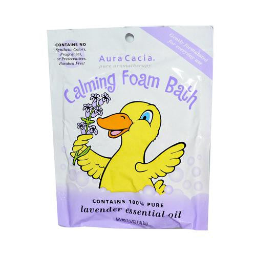 Aura Cacia Calming Foam Bath Lavender Essential Oil - Case Of 6 - 2.5 Oz