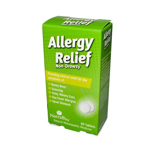 Natrabio Allergy Relief Non-drowsy - 60 Tablets