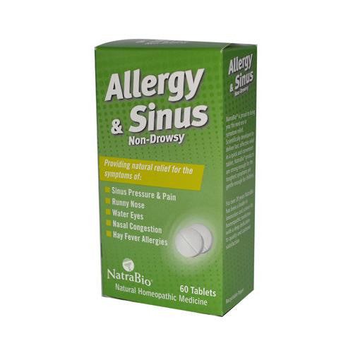 Natrabio Allergy And Sinus Non-drowsy - 60 Tablets