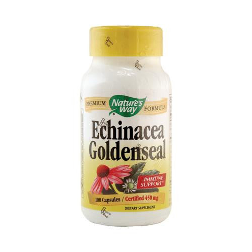 Nature's Way Echinacea Goldenseal - 100 Capsules