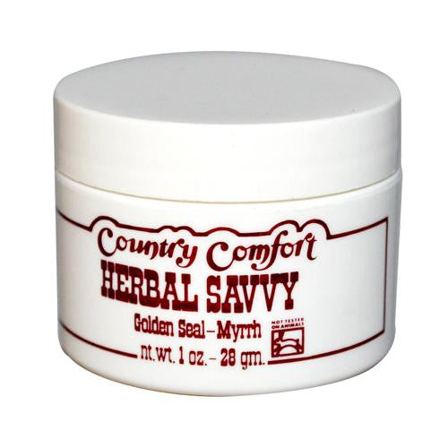 Country Comfort Herbal Savvy Golden Seal-myrrh - 1 Oz