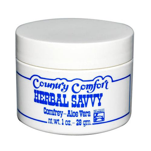 Country Comfort Herbal Savvy Comfrey Aloe Vera - 1 Oz