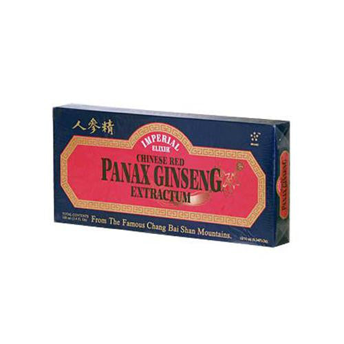 Imperial Elixir Chinese Red Panax Ginseng Extractum - 10 Bottles - 10 Ml Each