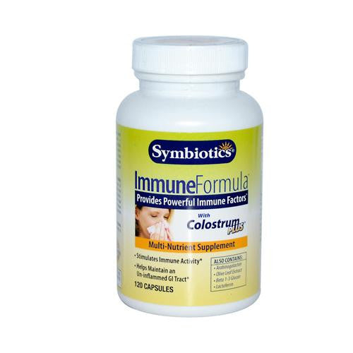 Symbiotics Immune Formula With Colostrum Plus - 120 Capsules