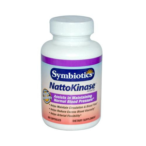 Symbiotics Nattokinase - 60 Capsules