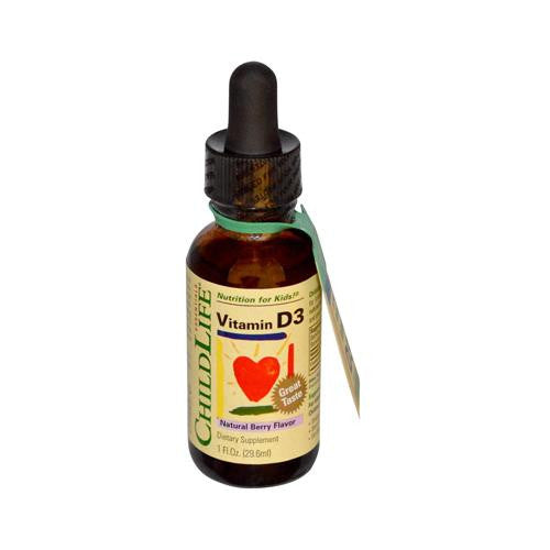 Childlife Vitamin D3 Natural Berry - 1 Fl Oz