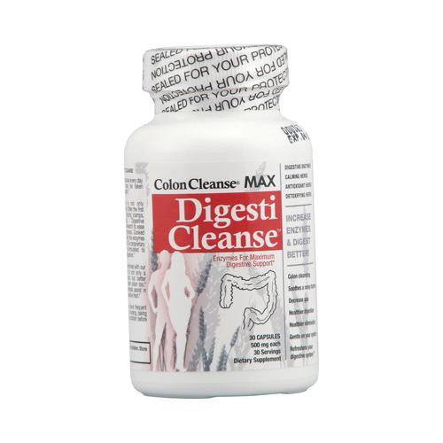 Health Plus Colon Cleanse Max Digesti Cleanse - 500 Mg - 30 Capsules