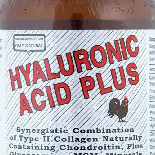 Only Natural Hyaluronic Acid Plus - 814 Mg - 60 Tablets