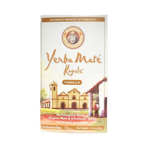 Wisdom Natural Organic Yerba Mate Royale Tea Vanilla - 26 Tea Bags