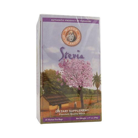 Wisdom Natural Stevia Herbal Supplement - 25 Tea Bags