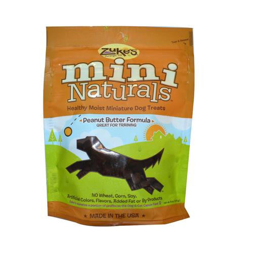 Zuke's Mini Naturals Dog Treats Peanut Butter - 6 Oz