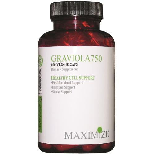 Maximum International Graviola750 - 100 Vegetarian Capsules