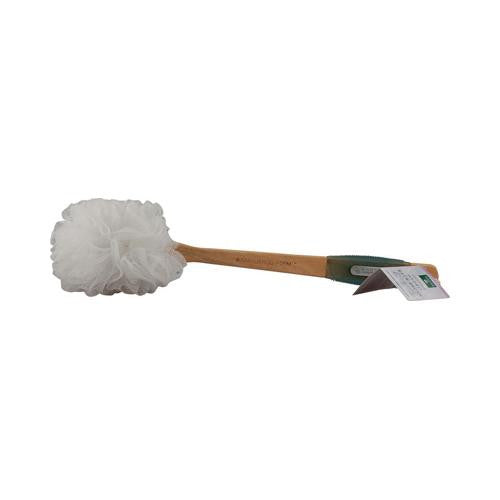 Earth Therapeutics Hydro Back Brush White - 1 Brush