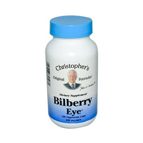 Dr. Christopher's Bilberry Eye - 435 Mg - 100 Vegetarian Capsules