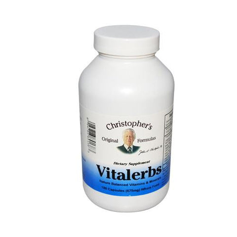 Dr. Christopher's Vitalerbs - 690 Mg - 180 Capsules