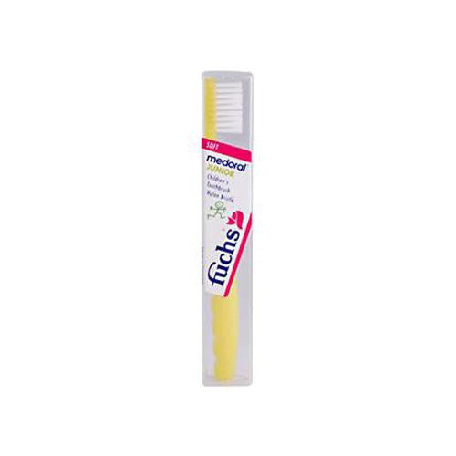 Fuchs Children's Soft Medoral Junior Nylon Bristle Toothbrush - 1 Toothbrush - Case Of 10