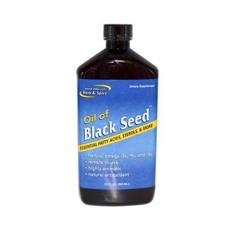 North American Herb And Spice Oil Of Black Seed - 12 Fl Oz