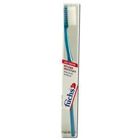 Fuchs Adult Medium Record Multituft Nylon Bristle Toothbrush - 1 Toothbrush - Case Of 10